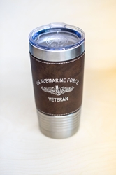  Leatherette Polar Camel Tumbler with Clear Lid  